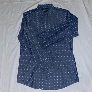 MENS BAR III Button Down, Slim Fit, Star patterned shirt